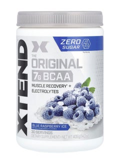 Xtend The Original 7G BCAA لاستعادة العضلات + إلكتروليتات، نكهة ثلج التوت الأزرق - 30 وجبة
