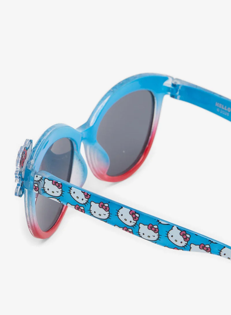 Redtag Girls Blue Embellished Sunglasses
