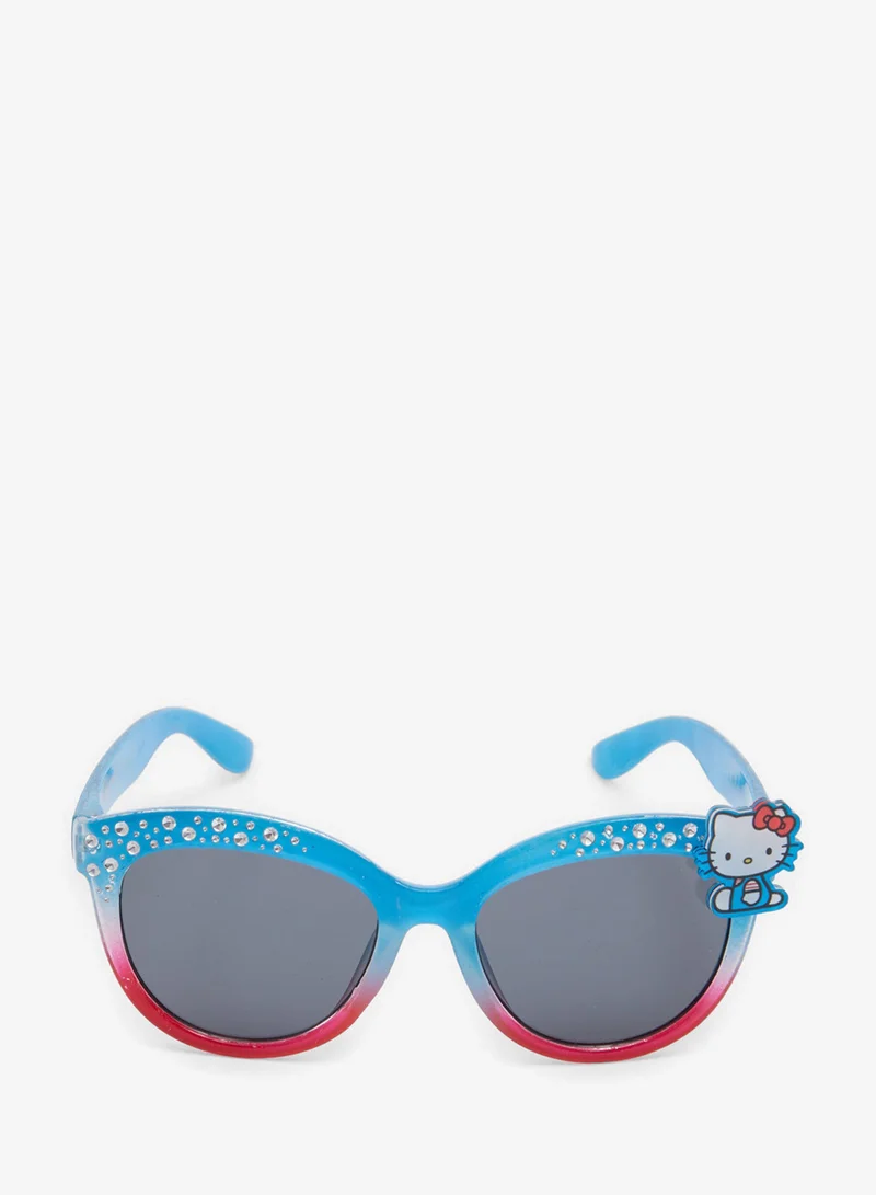 Redtag Girls Blue Embellished Sunglasses