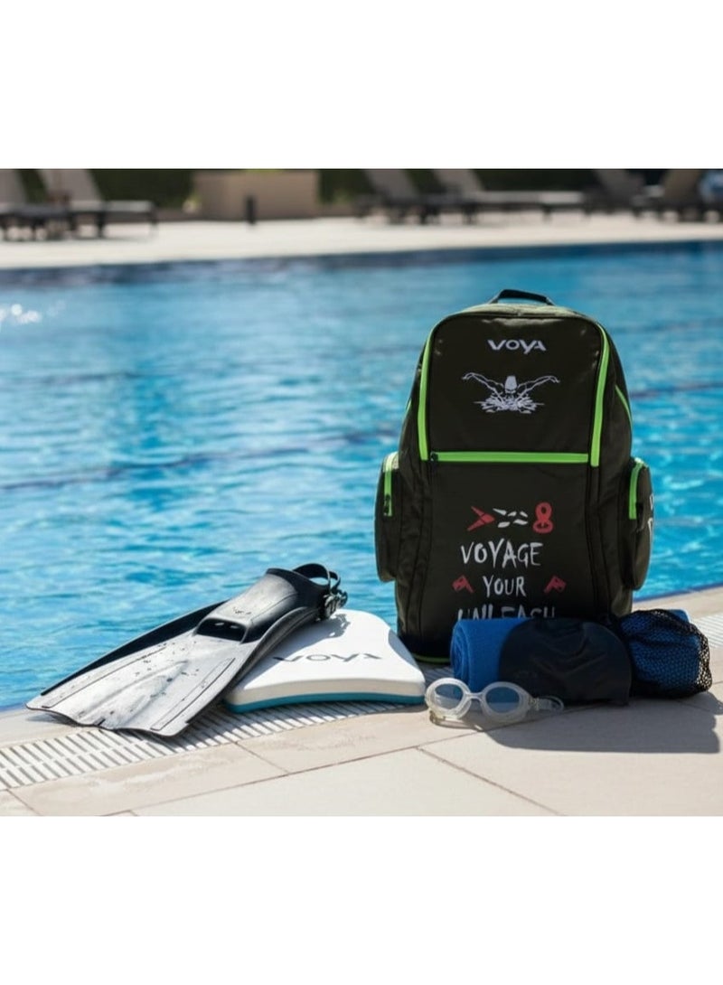 Voya Swimming and sports training bag-Large Capacity - Water Resistance Design - Image 2