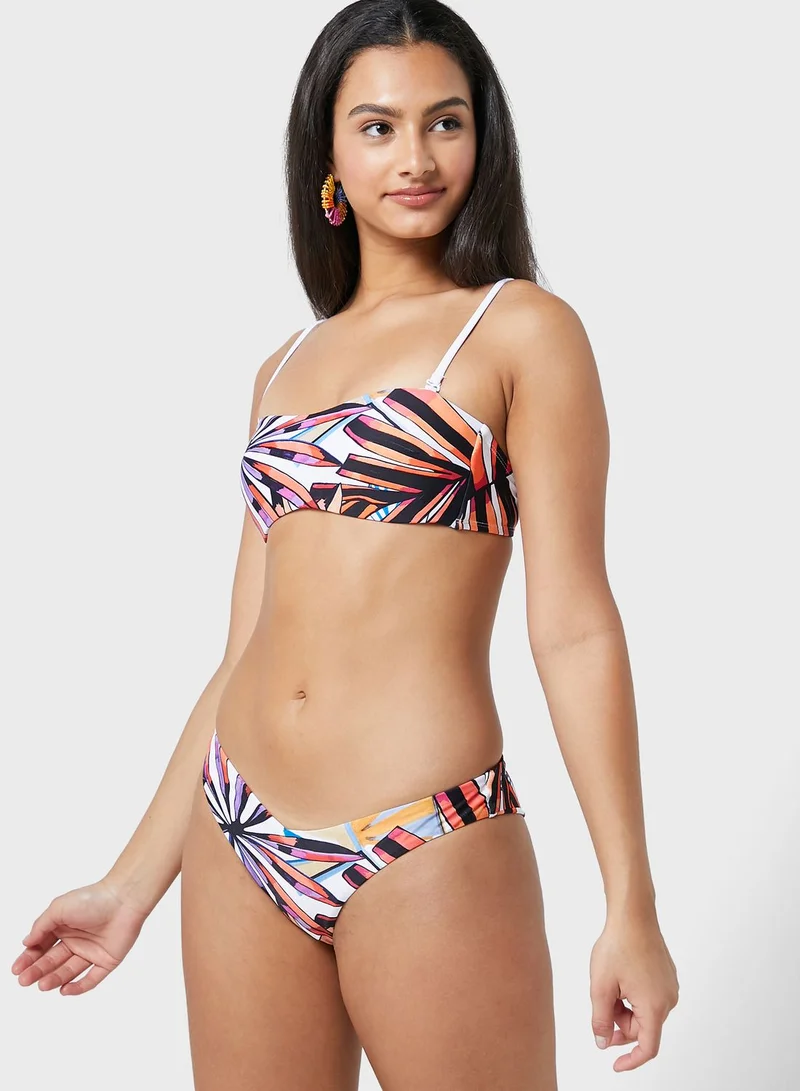 DESIGUAL Printed Bikini Bottom