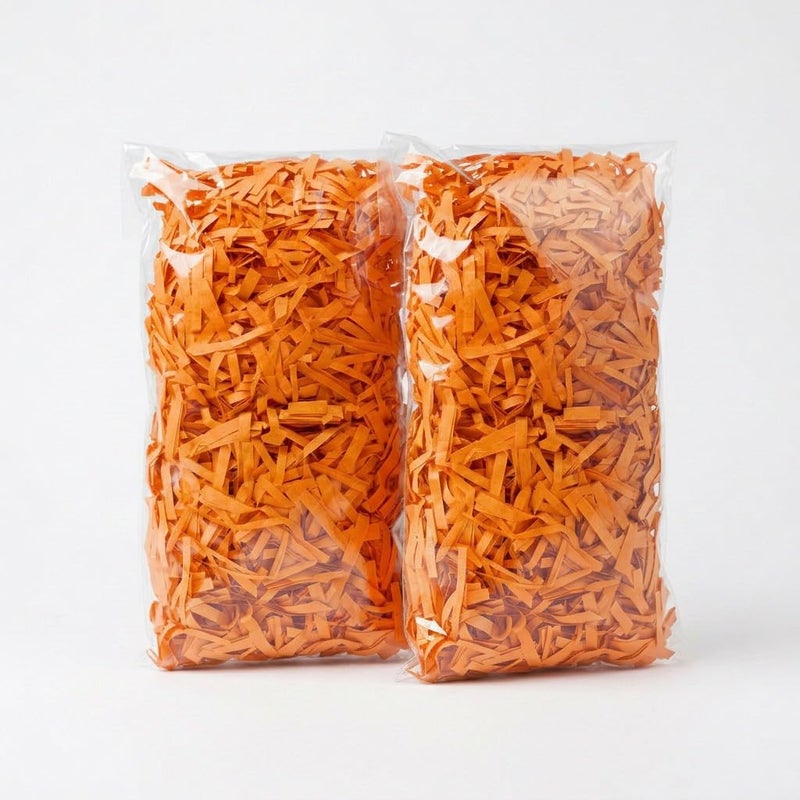 Gift Filler Paper and Gift Box Packing (Orange Orange) 2 Packets