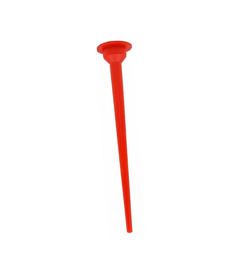 4pcs Long Slim Red Caulking Gun Extension Nozzles For Structural Adhesives - Image 4