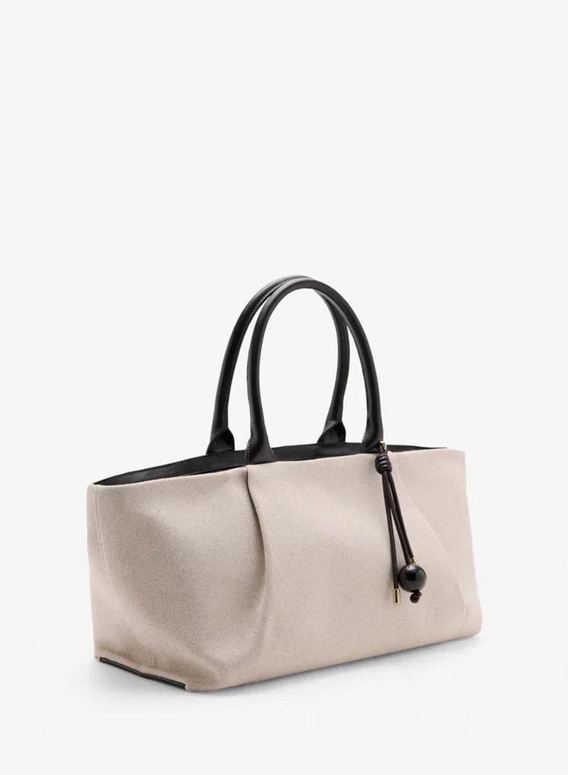 MANGO  Canvas tote bag for Women | Best Price UAE