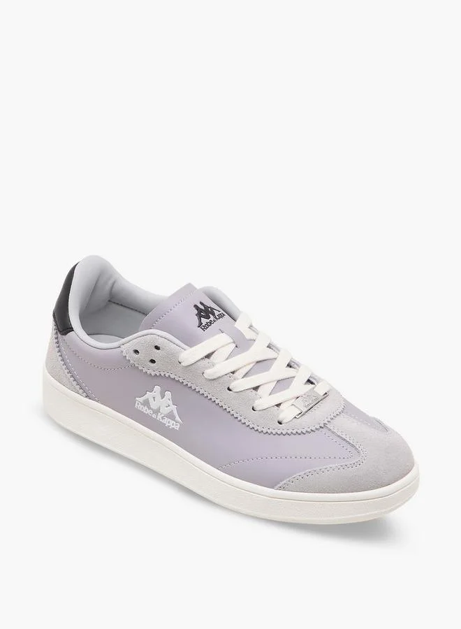 كابا Women Leather Lace-Up Sneakers