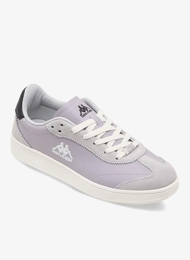 كابا Women Leather Lace-Up Sneakers
