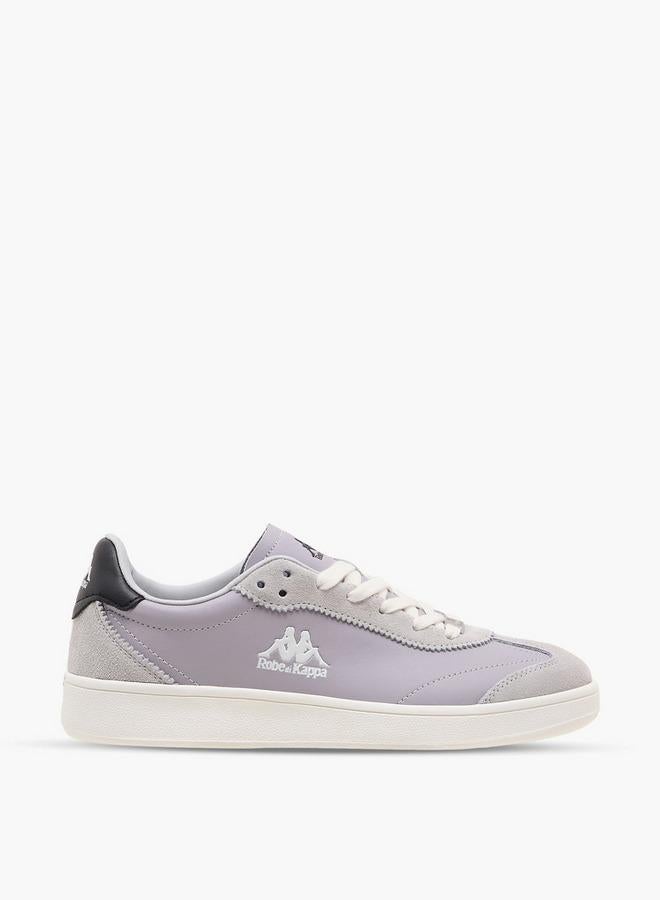 Kappa Women Leather Lace-Up Sneakers - Image 3