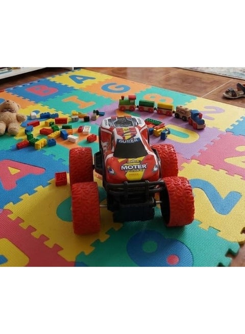 Kids Toy Car with Big Wheels – Push & Pull Back Action