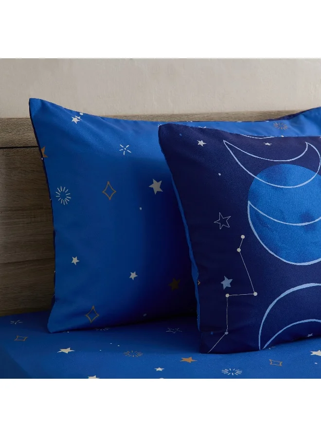 هوم بوكس طقم غطاء وسادة من المايكروفايبر المجرة من توم سلَمبر قطعتين ٥٠٧٥ سم