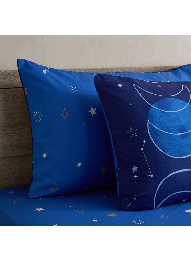 هوم بوكس طقم غطاء وسادة من المايكروفايبر المجرة من توم سلَمبر قطعتين ٥٠٧٥ سم - Image 3