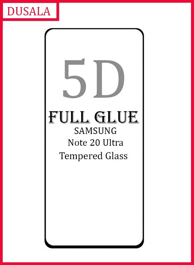 دوسالا واقي شاشة Samsung Galaxy Note 20 Ultra، واقي شاشة من الزجاج المقوى، لاصق كامل من الحافة إلى الحافة، لهاتف Samsung Galaxy Note 20 Ultra - Image 1