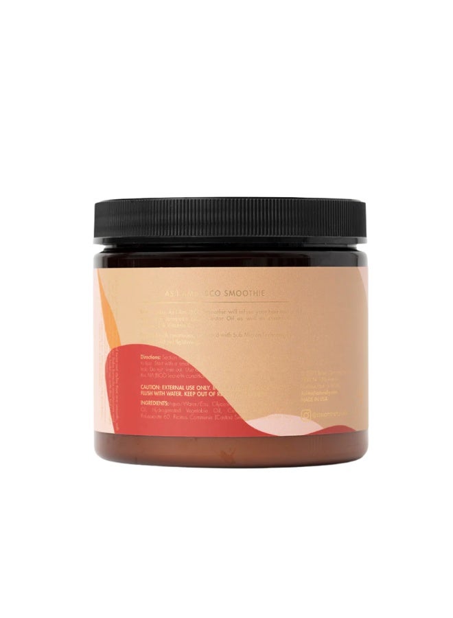 آز أي آم AS I AM Jamaican Black Castor Oil Hair Smoothie, Twist-Out Styles, Flake-Free, Shiny Curls - 454 g - Image 2