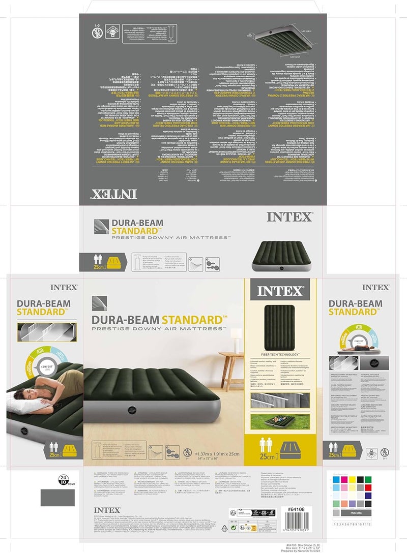 انتكس مرتبة هوائية كاملة Dura-beam Prestige Downy - Image 3