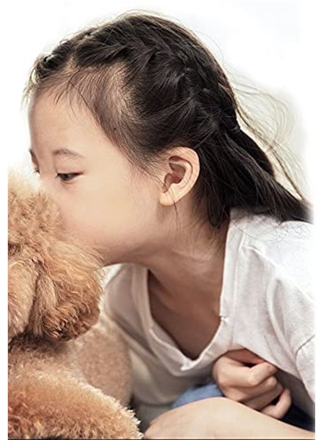 BEBEEPOO black Elastic Hair Bands，BEBEEPOO 2500pcs Mini Hair Rubber Bands with a Box, Soft Hair Elastics Ties Bands - STRONG - REUSEABLE (2500pcs black) - Image 5