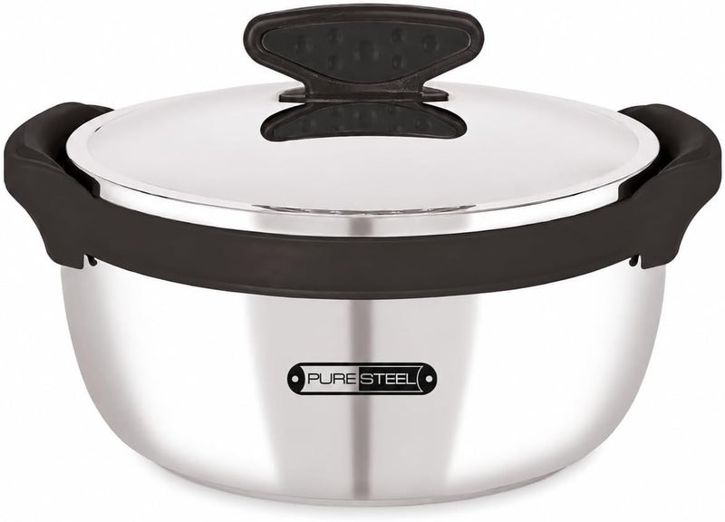 UTC MS1738 Magnus Steel Hotpot 3PC Set - Black (2000/2500/3500) - Image 2