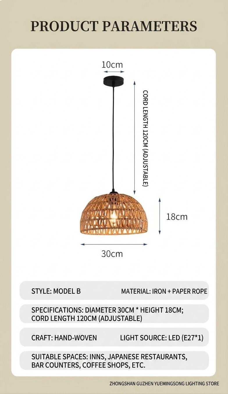 CME New Chinese Style Pendant Lamp for Tea Room, Restaurant, Living Room, and Study - Image 2