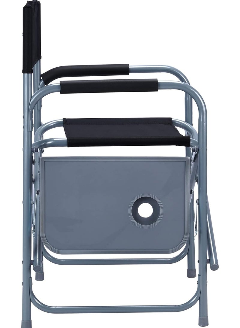 SMART HOME Folding chair with side table, picnic bench, sports chair, outdoor chair and garden chair - Image 2