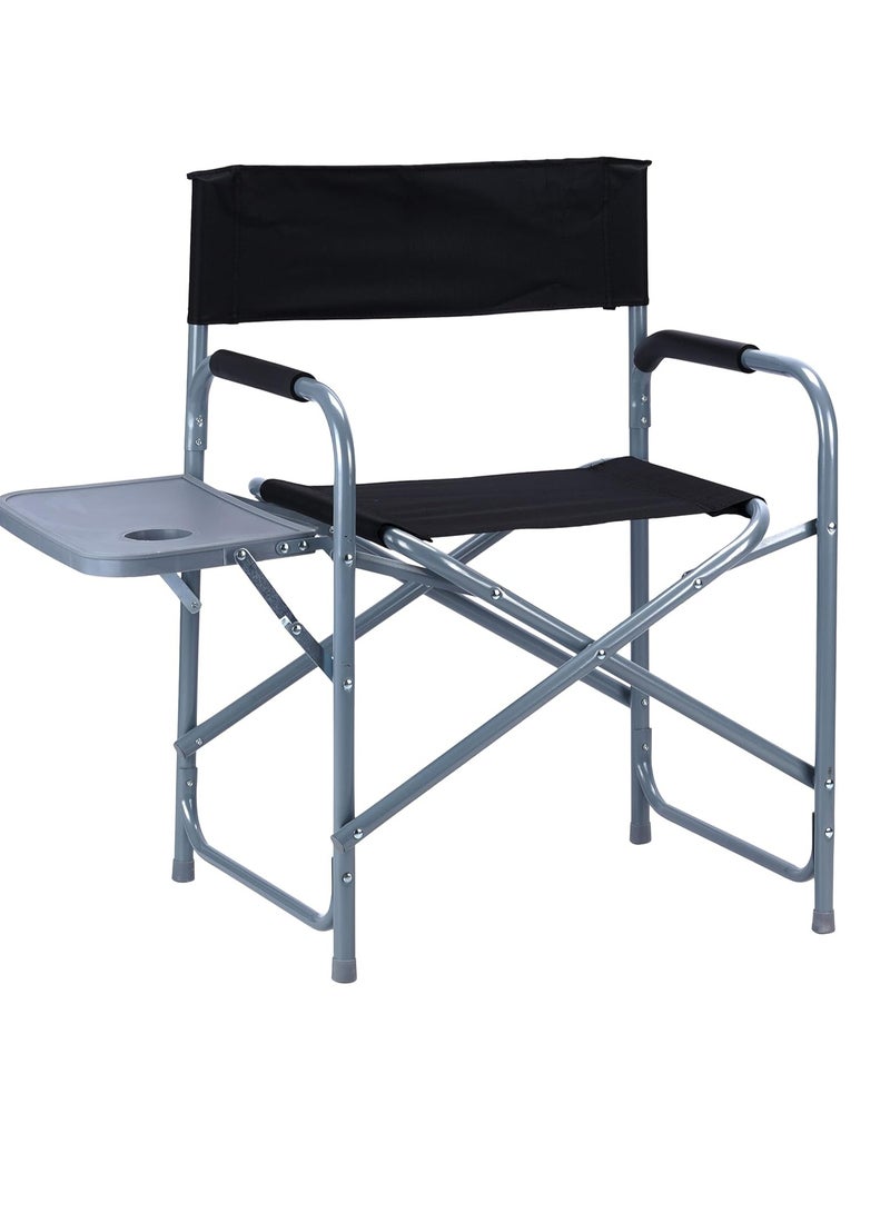 SMART HOME Folding chair with side table, picnic bench, sports chair, outdoor chair and garden chair - Image 1