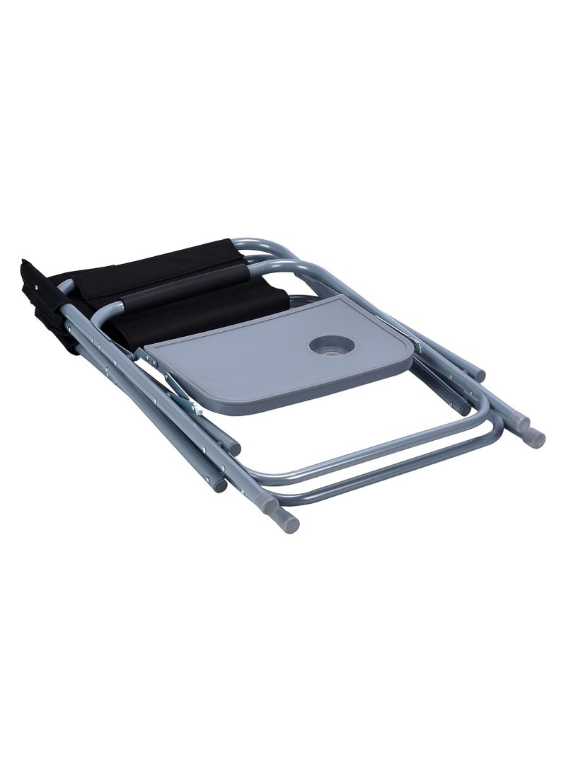 SMART HOME Folding chair with side table, picnic bench, sports chair, outdoor chair and garden chair - Image 5