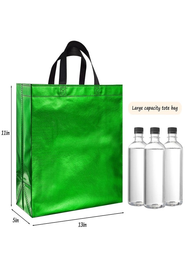 BLEWINDZ 60Pcs Large Gift Bags, Glossy Reusable Gift Bag Tote Bags with Handles for Birthday, Bridesmaid, Wedding, Party Favors (10Colors) - Image 4