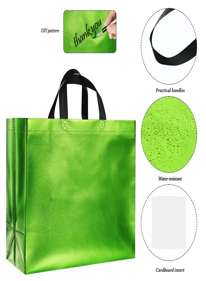 BLEWINDZ 60Pcs Large Gift Bags, Glossy Reusable Gift Bag Tote Bags with Handles for Birthday, Bridesmaid, Wedding, Party Favors (10Colors) - Image 5