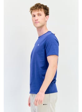 RBX Men Sportswear Fit Short Sleeve Outdoor T-Shirt, Ensign Blue  - Image 2