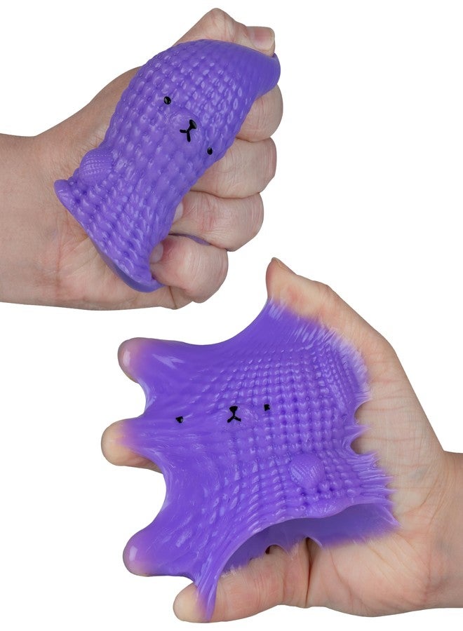 The Orb Factory ORB Tabalicious Plushies TABA Squishy Dog Plushy Toy - Crochet Style TABA Animal Plushies - Soft, Sticky Taba-Licious Squishies - Fun Stress Relief - Kawaii Sensory and Fidget Toys Kids and Adults - Image 3
