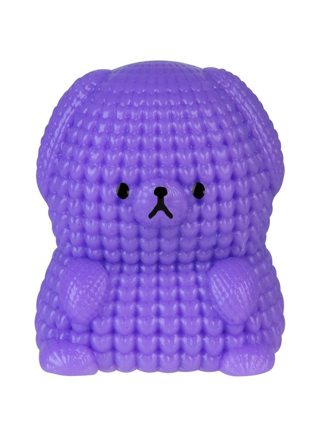 The Orb Factory ORB Tabalicious Plushies TABA Squishy Dog Plushy Toy - Crochet Style TABA Animal Plushies - Soft, Sticky Taba-Licious Squishies - Fun Stress Relief - Kawaii Sensory and Fidget Toys Kids and Adults - Image 4