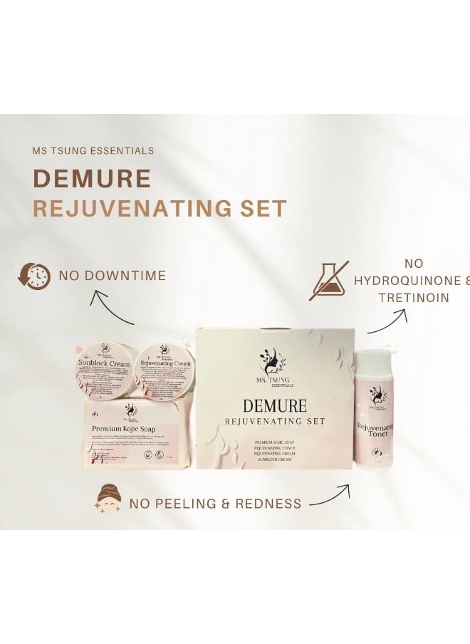 Ms Tsung Essentials - Demure Rejuvinating Set 195 gm - Image 1