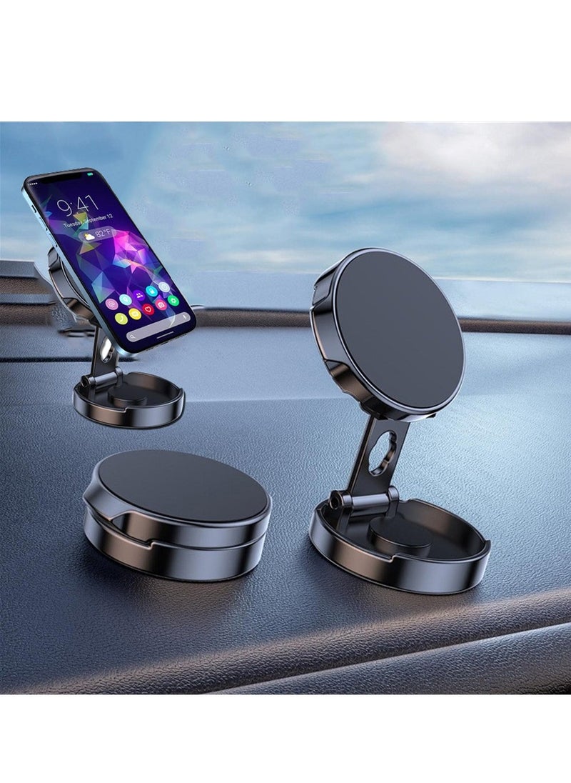 Magnetic Phone Holder for Car, Strong Magnetic Phone Holder for Car Dashboard Hands Free Folding Car Mount Holder Accessories for MagSafe for iPhone 14 Pro Plus 12/13 All Phones Tablets - Image 1