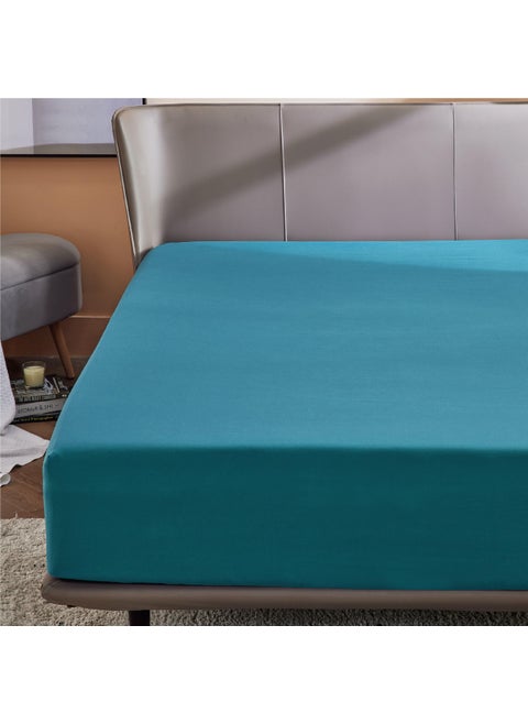 Bedsure Twin XL Fitted Sheet Only - Bed Sheets Extra Deep Pocket 16 inch  Ultra Soft Bottom Sheet for Twin XL Size Bed  Teal  39"" x 80""