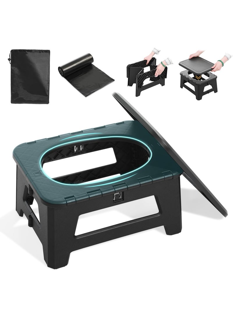 PENG GENERAL Portable Toilet Collapsible Potty, Emergency Toilet - Image 1