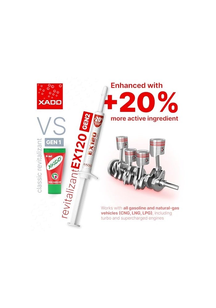 Xado XA 10035 ريفيتاليزانت EX120 لمحركات البنزين و LPG - Image 3