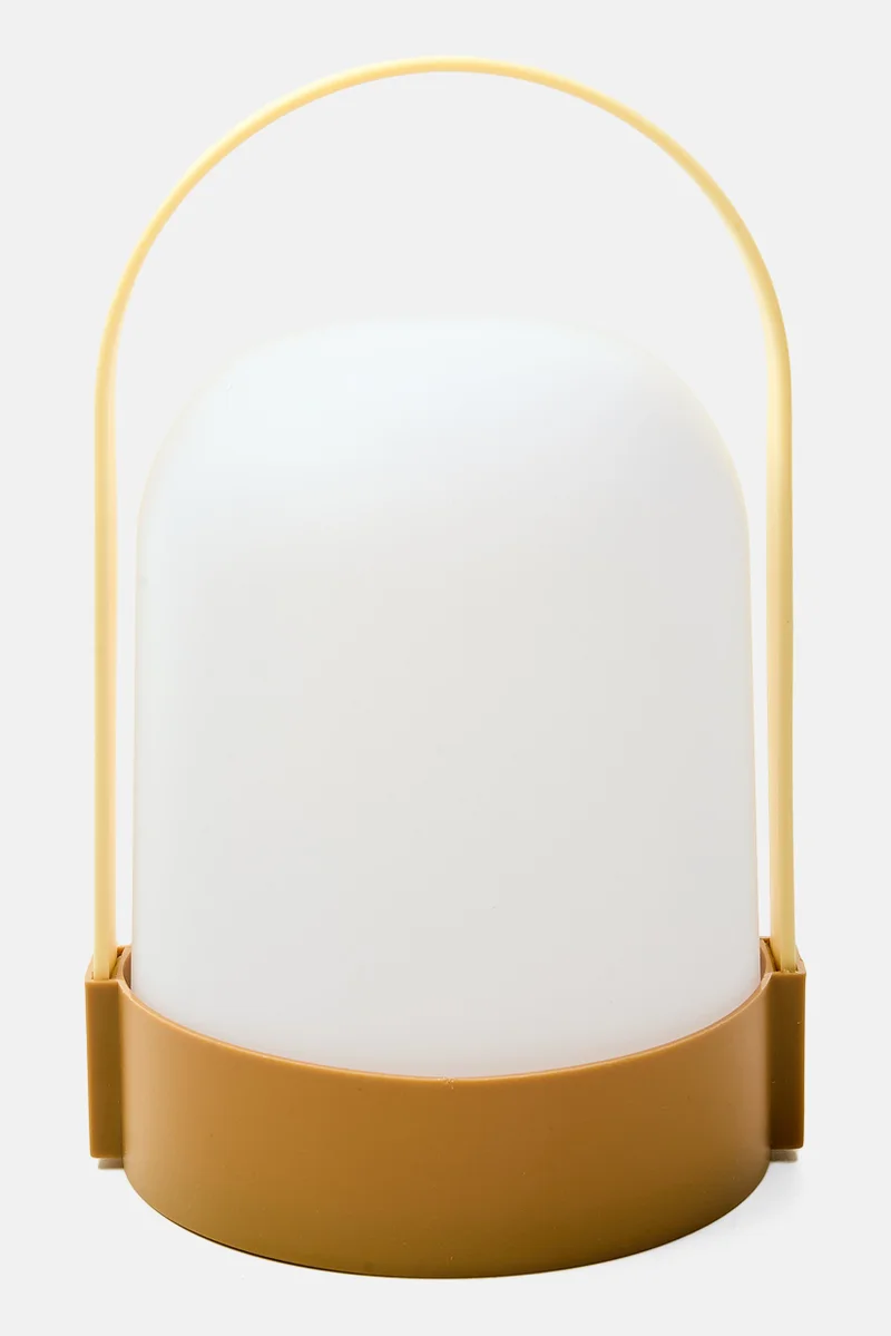 Muy Mucho Lamp With Handles, White