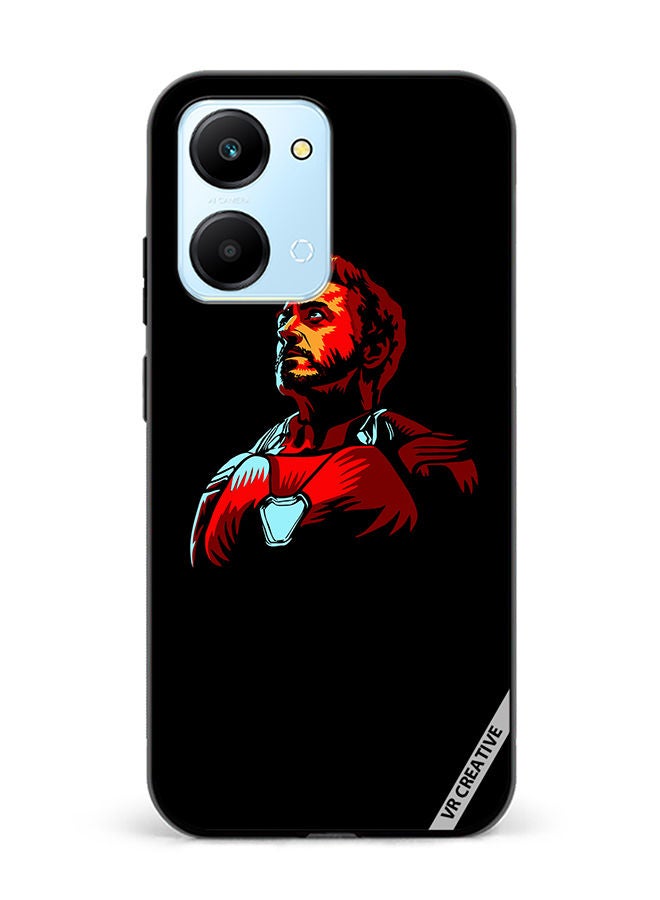 VR CREATIVE Protective Case Cover For Honor Play7T Iron Man Design Multicolour - Image 1