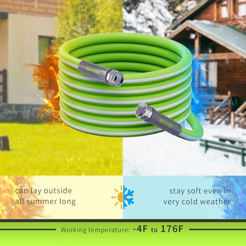 RVMATE RV Water Hose 25FT, 5/8” Inner Diameter Drinking Water Hose Lead-free, No Leaking Garden Hose For RV/Trailer/Camping, RV Accessories - Image 5
