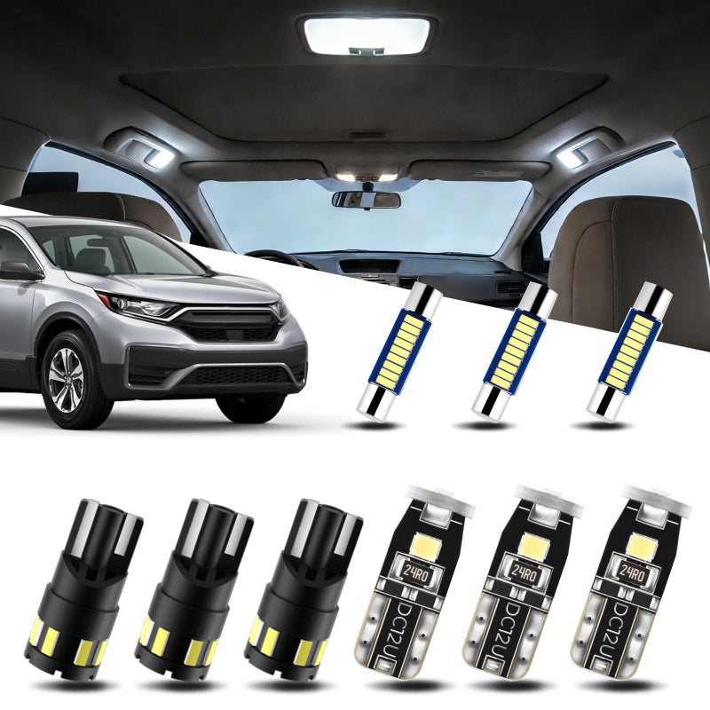 EASY EAGLE LED Interior Car Lights for HondaCRV20132021 11 Piece Kit White LED Light Bulbs Super Bright 6000K Install Tool - Image 3