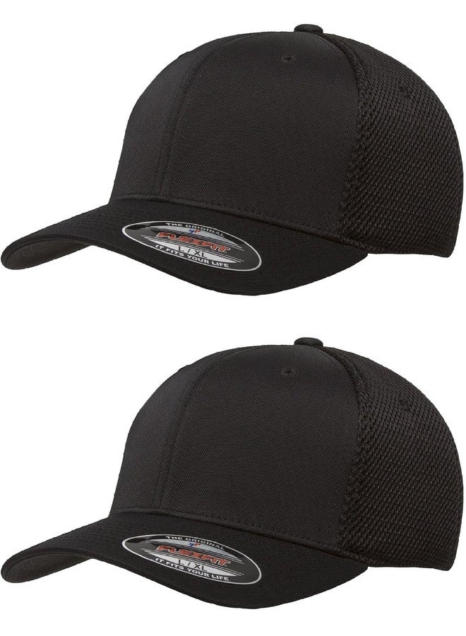 Flexfit 6533 Ultrafibre & Airmesh Fitted Cap - Image 1