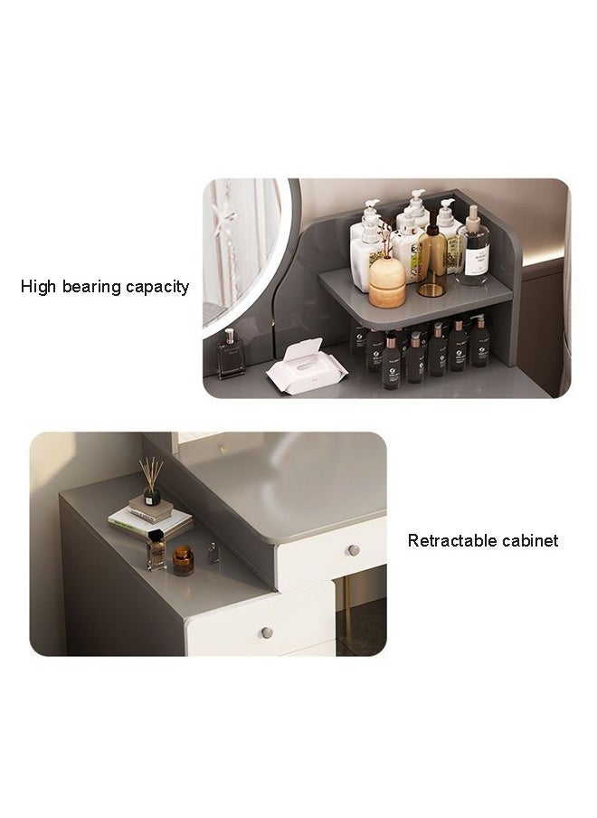 keke Multifunctional Makeup Vanity Dressing Table with Drawers 95 CM  - Image 4