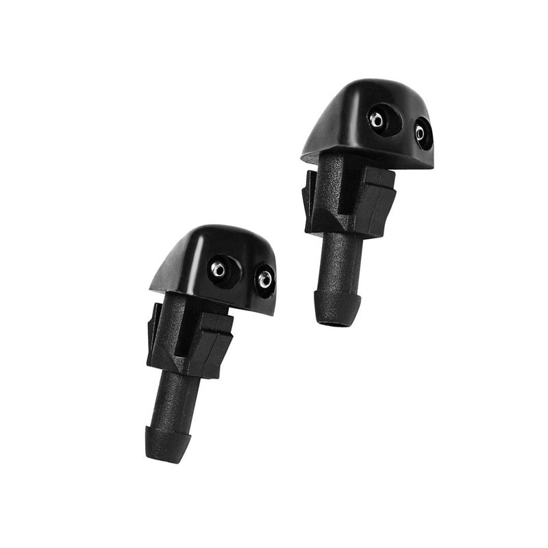 AMFRNE 2 Pcs Perfect Replacement Windshield Washer Nozzle, Fits for Honda Civic, S2000, Ridgeline Adjustable Dual Hole Windshield Washer Nozzle Wiper Water Spray Jet for Select Models Only - Image 5