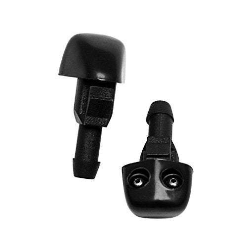 AMFRNE 2 Pcs Perfect Replacement Windshield Washer Nozzle, Fits for Honda Civic, S2000, Ridgeline Adjustable Dual Hole Windshield Washer Nozzle Wiper Water Spray Jet for Select Models Only - Image 3