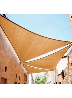 Pamukkale Branda Pamukkale Canvas Triangle Beige Canopy Awning Net 3.6 x 3.6 x 3.6  - Image 2