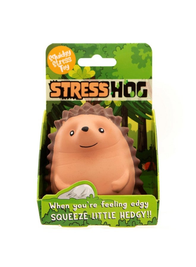 Boxer Gifts Stress Hog Toy - Unique Stress Balls For Adults & Teenagers | Squishy Fidget Toys For Anxiety - Cool Desk Accessories | Cute Hedgehog Gifts & White Elephant For Co-Workers - Image 1