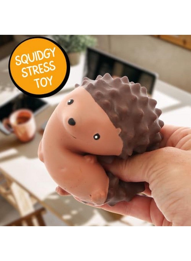 Boxer Gifts Stress Hog Toy - Unique Stress Balls For Adults & Teenagers | Squishy Fidget Toys For Anxiety - Cool Desk Accessories | Cute Hedgehog Gifts & White Elephant For Co-Workers - Image 2