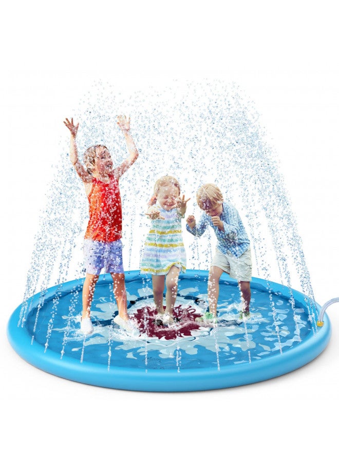 Jasonwell Splash Pad Sprinkler/ Play Mat for Kids, Outdoor Water Toys Inflatable for Baby Toddler Boys Girls Children Age 18+ Months ,Outside Backyard Dog Pool - Image 1