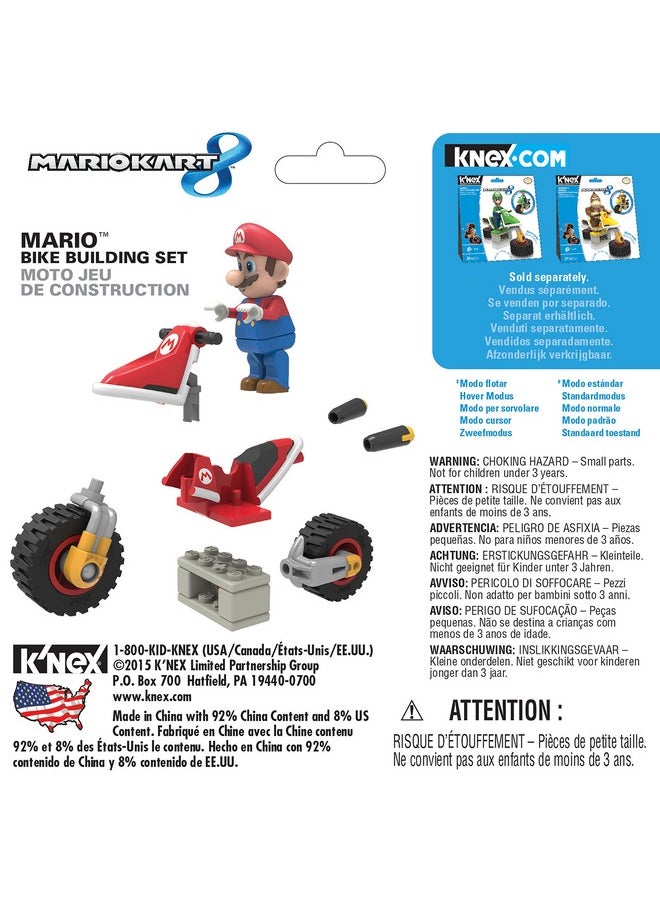 Nintendo K'NEX Mario Kart 8 - Mario Bike Building Set  - Image 5