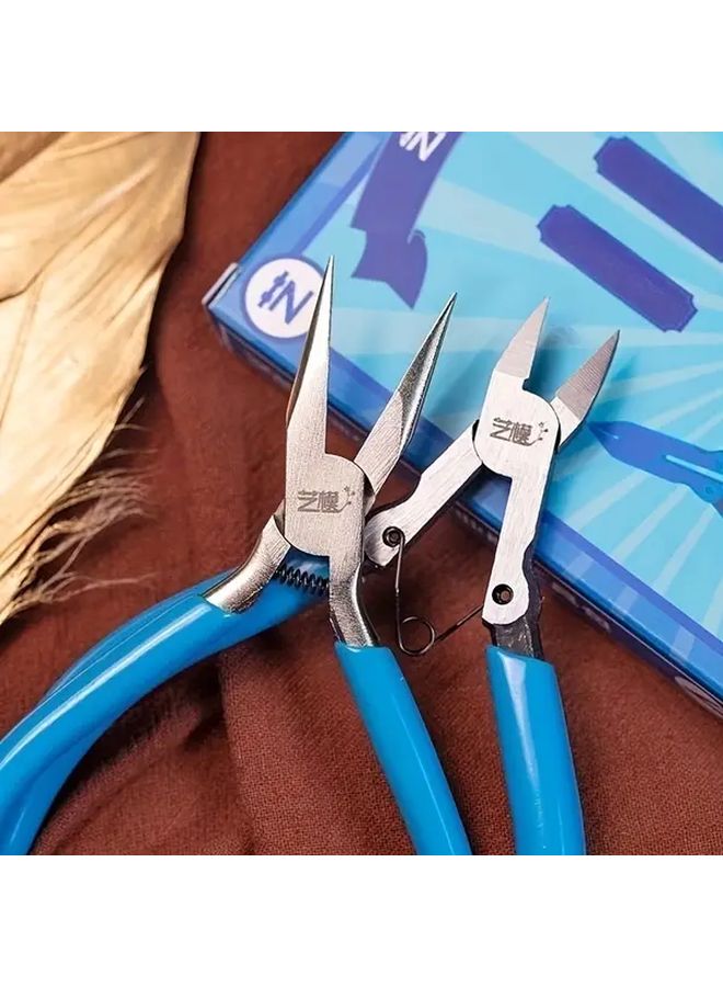 High Class Pliers And Scissors Set For 3D Metal Model Kits DIY Assembling Tool Professional - Image 1