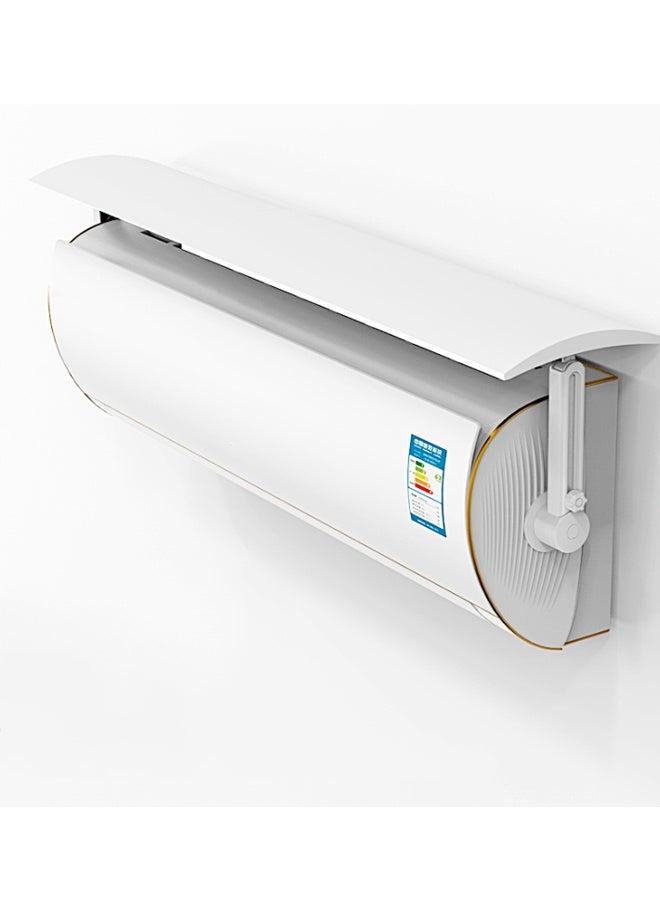 Retractable Air Conditioner Air Deflector, Universal Adjustable Air Conditioning Deflector Air Diverter Cover Telescopic Anti-Wind Baffles Anti Direct Blowing for Wall-Mounted Air Conditioners ﻿ - Image 4