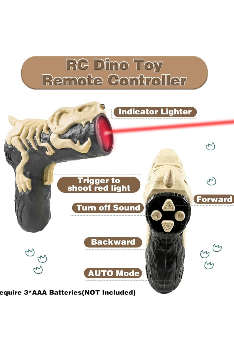 أوزيغالور ألعاب ديناصورات تعليمية للأطفال من 3 سنوات، ديناصور سبينوصور روبوت كهربائي بشحن وأصوات، عيون LED، هدية مبتكرة - Image 5