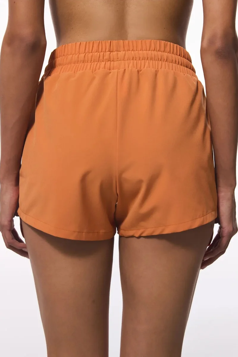 Penti PENTI Felix Tie Detail Poplin Mini Swim Shorts